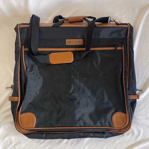 PIERRE CARDIN Garment Bag Luggage Hanging Suit Bag Vintage 42”x21” - Picture 11 of 15